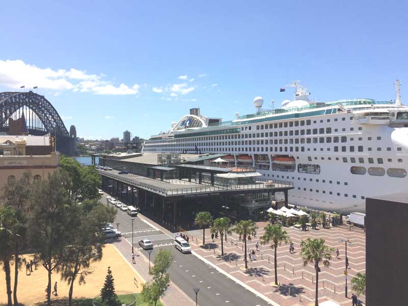 cruise ship terminal jobs sydney